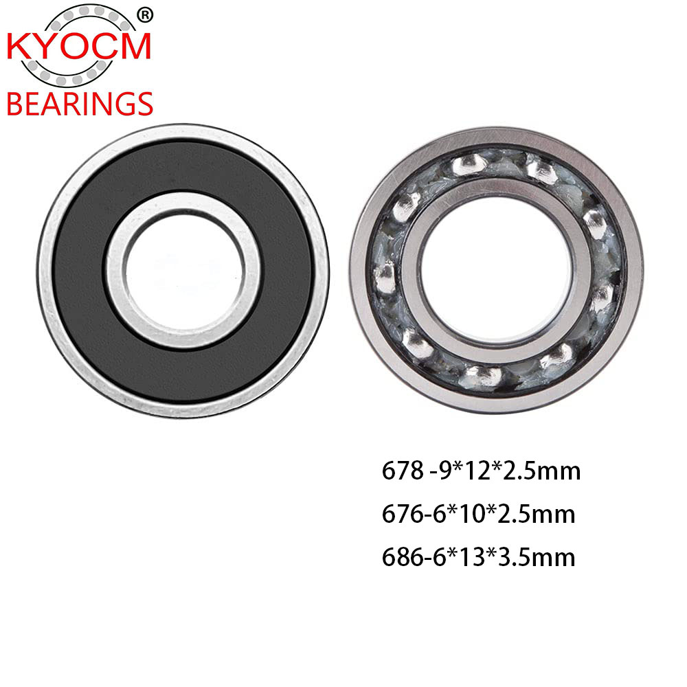 Deep Groove Ball Bearings 676zz 686-2rs 678zz for Skateboards Inline Skate Scooter Roller Blade Skates etc